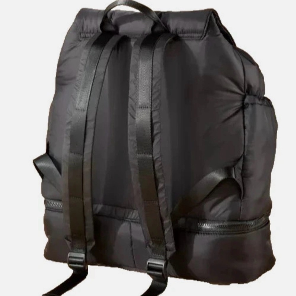 Blogilates Puffer Backpack Black Multi-Compartment Gym - Picture 2 of 6